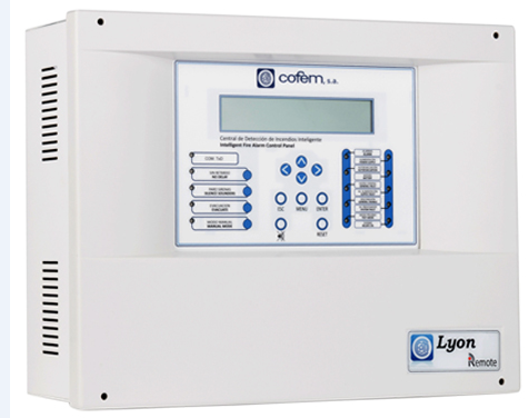 Cofem 6 Loop LYON REMOTE Adreslenebilir Yangın Alarm Paneli